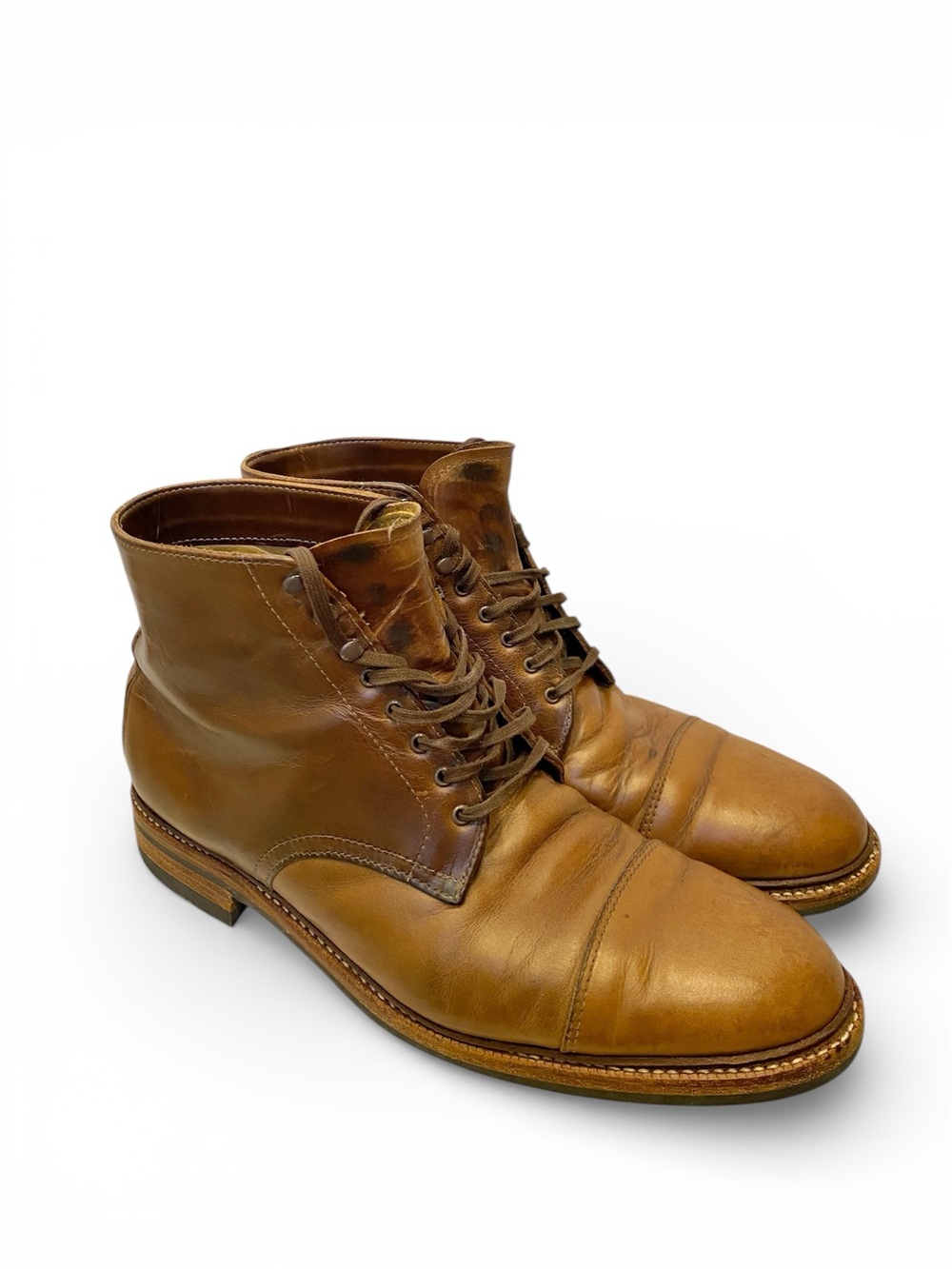 Oak Street Bootmakers Cap-Toe Lakeshore Boot - Horween Chromexcel - Men’s US 12